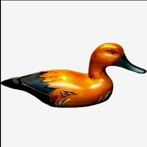 Premier Grade Handmade Vintage Wooden Duck Decoy Deco Rustic Cabin Wildlife